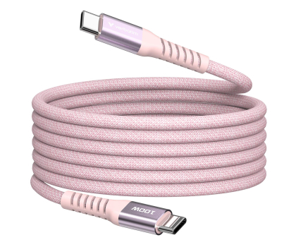 Kabel VERBATIM Sync & Charge USB C to USB C 100W Magnetic 120 cm - Pink